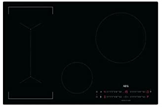 Aeg IKB84443IB Piano cottura ad induzione 4 fuochi da 77 cm Nero