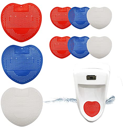 Filtre à Urinoir pour Homme 9 pcs Ecrans d'urinoir Tapis d'Urinoir Filtre à UrinoirProtection Anti-éclaboussures pour Urinoir Désodorisant pour Toilettes Tapis de WC, pour Chaque Pissoir et Urinoir
