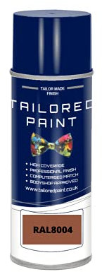 RAL 8004 - Vernice spray per legno, metallo, plastica, PVC, UPVC, per interni ed esterni