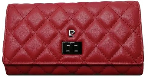 Pierre Cardin Portafoglio donna,in Similpelle,bello,grande,spazioso,pelle,regalo,portafoglio con portamonete,Porta banconote,portafoglio ragazza