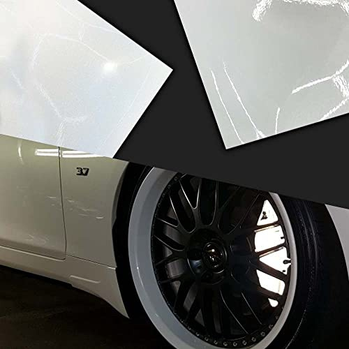 WRAPSHOP PREMIUM Reflective Brake Caliper, Self-Adhesive, Vinyl Wrap Kit (WHITE)