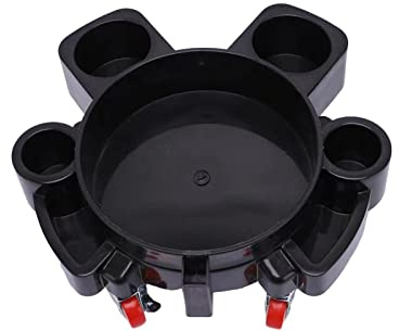 KOZEEY Seau Seau de Lavage de Voiture Insert Construction Durable Diamètre intérieur 27,5 cm pour Le Lavage de Voiture Détails Robuste Résistance, Noir