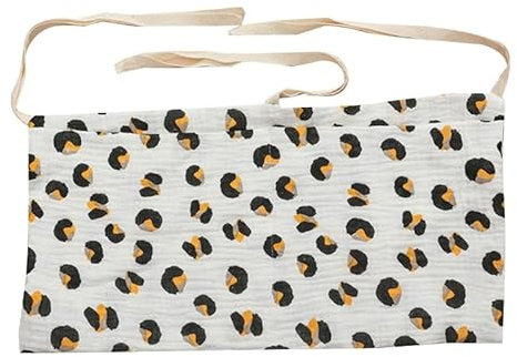 Bolsa organizadora for colgar en la cabecera Bolsa de almacenamiento for colgar junto a la cama Bolsa de almacenamiento for colgar junto a la cama Bolsillos de algodón de doble capa for cochecito Paña