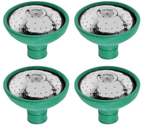 kesurpae 4 teile/satz Garten Gießkanne Rose Kopf Sprinkler Für Sanfte Und Gleichmäßige Wasser Verteilung ABS Gießkanne Sprinkler Kopf, 4 Stück
