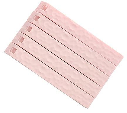 Clip de Sellado de Alimentos 15 Piezas de Plástico Rosa Pequeño