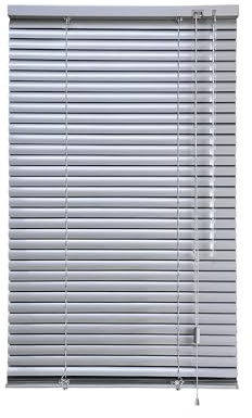 iYueMps Alu-Jalousie 90 x 160cm(B x H) Aluminium Jalousie Ohne Bohren | Silber Grau,Lamellen von 25 mm,Sicht-, Licht- & Blendschutz,Bohrzubehör und Klemmen ohne Bohren, Ideal für Zuhause, Büro