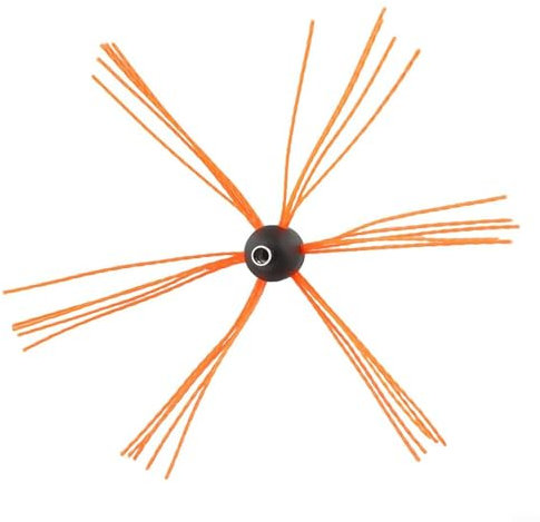 Chimney Cleaner Sweep, InnerWall Cleaning Brush, Flexible Brush Head and Connector Chimney Sweep Cleaning Brush Tool Kit for Fireplace Flue Home Use