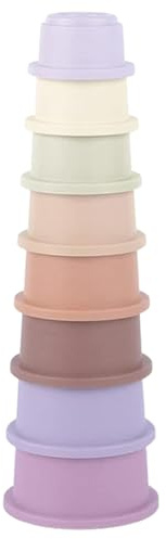 Stapelbecher – Kaninchen-Stapelbecher, Kaninchen-Spielzeug, Kaninchen-Spielzeug, Hasenspielzeug, geeignet für kleine Tiere, interaktives Füttern und fördert Unterhaltung und Aktivität von Haustieren
