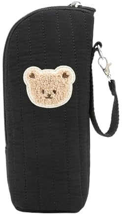 Generico Borsa Termica Biberon Neonato Borsa termica portatile trasporto | Sacca da Viaggio per Biberon con Orso Per Neomamma, Latte Materno, Viaggio, Asilo , Allattamento, Cibo