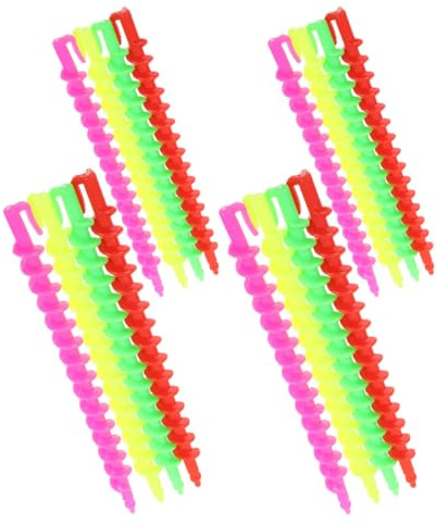 Bigodini a Spirale 52 Pezzi in Plastica per Ricci, Set Professionale | Bigodini Grandi Permanente, Bigodini per Ricci Spirale, Uso Casa e Salone