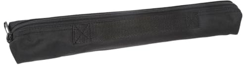 Vaguelly Bolsa de Almacenamiento para Flauta y Grabadora, Estuche Portátil en Tela Oxford Negra, Adecuada para Uso Escolar y Transporte
