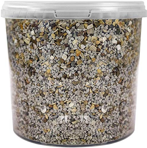 SQUAWK Mixed Poultry Grit | Premium Quality Natural Food Mix | Added Oyster Shell | Rich in Vitamins and Calcium | Strong Beaks Tough Bones & Large Eggs | Chicken Hen Duck Goose Development (10L Tub)