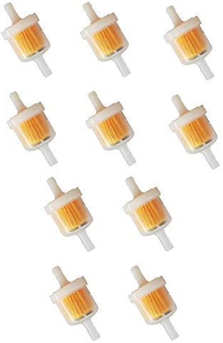 10 x Benzinfilter Kraftstofffilter universal Sprit Filter PKW KFZ Auto 6mm
