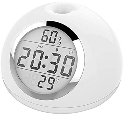 KUANDARMX Regalo Wake Up Light,Radio FM Reloj Despertador Reloj Despertador Dual + Cable USB, Control Táctil, Simulación de Salida del Sol/Puesta del Sol,Radio FM, 7 Colores Multifuncional