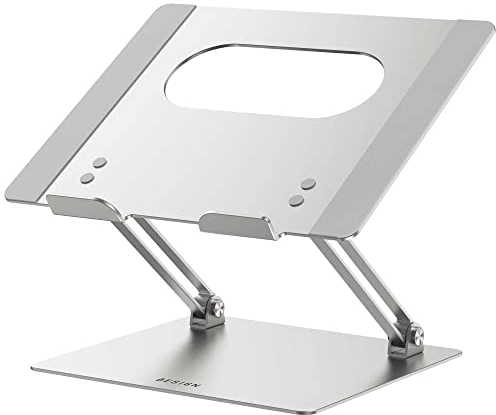BESIGN LS10 Laptop ständer, Verstellbarer ergonomischer Notebook-Ständer, Laptop ständer kompatibel mit 10-14 Laptops