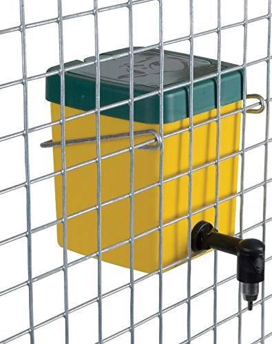 Bvt 5 Trinkflaschen Kaninchentränke, Kunststoff 0,5 Liter gelb