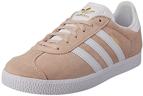 adidas Gazelle J, Sneakers Unisex - Bambini e ragazzi, Rosa Tinta Rosa Bianco, 40 EU