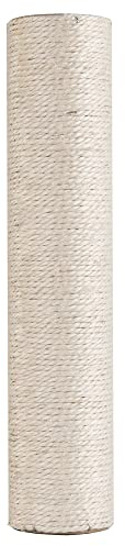 Dimaka Kratzbaum Ersatzstange für Katzen, Karton und Sisal, 40 cm