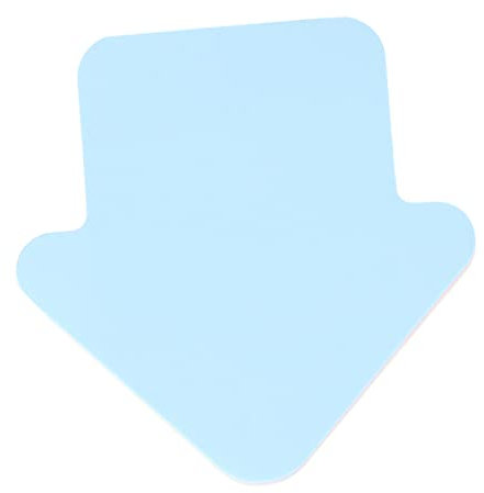 Operitacx 1200pezzi Blocchetto Note Creativo Forma Di Casa Accessori Per Ufficio e Scuola Per Appunti e Promemoria Adatto Scrivanie e Superfici Piane