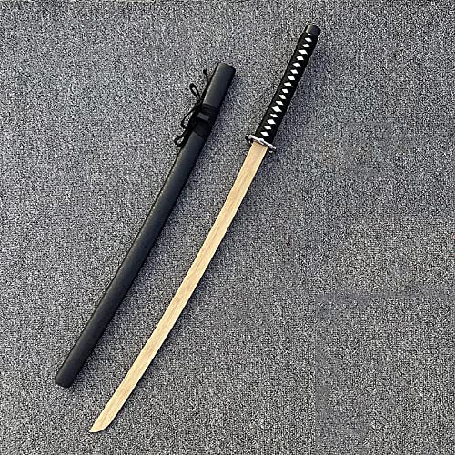 102 cm handgefertigtes Bambus-Holzschwertspielzeug,Holzschwerter mit Scheide,Iaido-Katana-Set,japanisches Kampfsport-Kendo-Training,Boken,geeignet für Cosplay,Iaido,Sammlung,Heimdekoration,Mottoparty