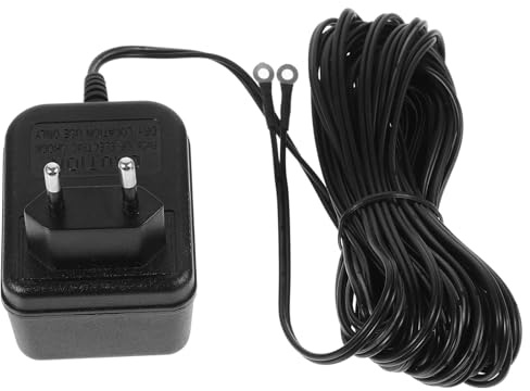 Uonlytech Türklingel-Transformator 24V 500Mah Netzteil Für Video-Türklingel Mit Langem Kabel Europäischer Standard Adapter Für Stabile Stromversorgung Im Heimgebrauch