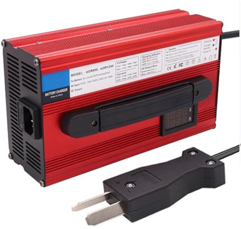 HYDTGZ 36V 20A Golf Cart Batterieladegerät für 36 Volt Club Car EZGO Golf Carts mit Hahnenfußstecker, Erhaltungsladung