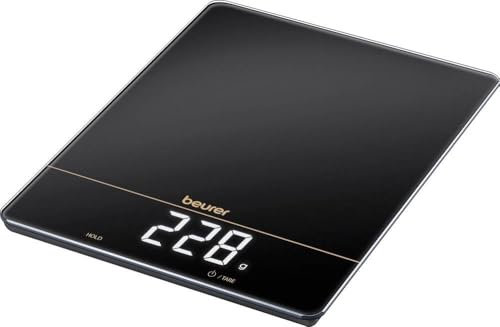 Beurer KS 34 XL LTD. Balance de cuisine numérique Plage de pesée (max.)=15 kg acier inoxydable, noir