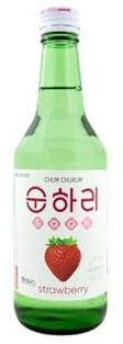 YIJIA | Vino Soju Coreano Sabor Fresa 350ml (Alc.12%) - El soju es una bebida muy popular en Corea
