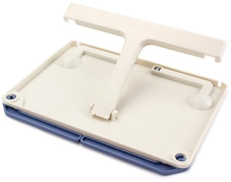 VICASKY Notenständer Aus Klappbar Mit Verstellbarer Klemme Als Leserahmen Oder Dokumenthalter Für Computer Leicht Und Tragbar