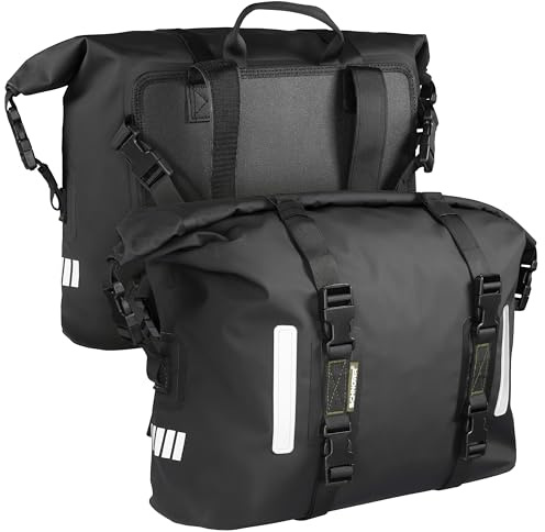ZIEGER SCHNORR SB30 Wasserresistent Motorrad Satteltasche 30L Seitentasche Paar