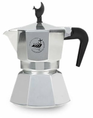 MOKAVIT Alfonsina Giubileo - Caffettiera Induzione 3 Tazze, Moka Induzione 3 Tazze, Moka 3 Tazze, Caffettiera 3 Tazze, Moka per Induzione 3 Tazze - Made in Italy (One)