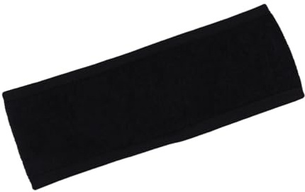 VICASKY Bandeau de Bain Ajustable pour Cheveux Lot de 3 Noirs Lavage Visage Maquillage Bain Confortable et Respirant et Filles
