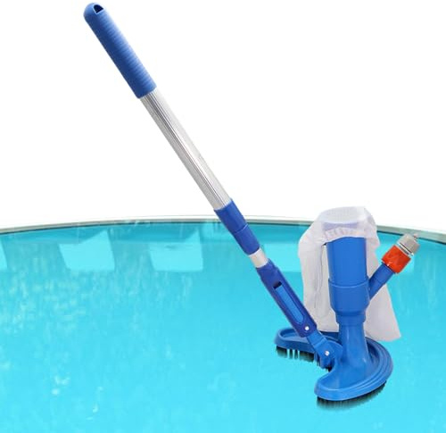 Cleaner De Aspiraciones De Piscina Inalámbrica - Limpiador De Piscinas Recargable De Mano | Vacú De La Piscina Sobre El Suelo | Retirada De Escombros Rápidos De La Piscina De La Piscina Para El Usuari