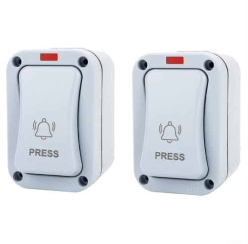 Pulsante Campanello Esterno Impermeabile IP66 20A