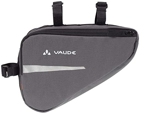 VAUDE Radtaschen Triangle Bag (Einheitsgröße, Triangle Bag Iron, Iron)