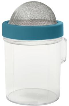Dexam Coctelera de plástico con malla de acero inoxidable