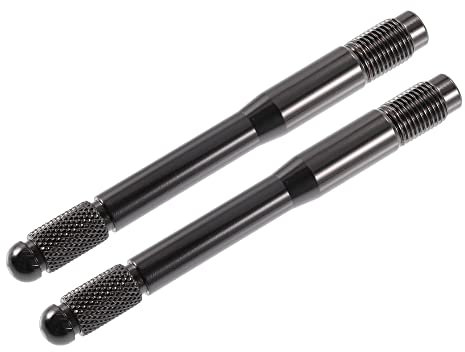 X AUTOHAUX 2 Stück M12x1.25 Achsvermessung Stift Montage Titanton