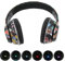 Gaming Headset, L750 Graffiti RGB Bluetooth Headset, Wireless Wired Adjustable Headphone, Support Memory Card LINEIN Mode, for PC Laptop
