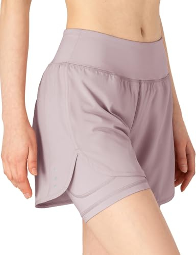 donhobo dam sportshorts sommar 2 i 1 korta byxor snabbtorkande löparshorts fitness yoga jogging träning sportbyxor