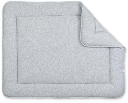BEMINI Laufstalleinlage Krabbeldecke Pady quilted jersey Mix grey