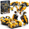 Sillbird Technic 2 en 1 Transformados Coches y Robots, Regalos para Niños +8 Años, Compatible con Lego (998PCS), B884
