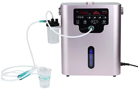 XGXHIN Hydrogen Inhalation Hydrogen Water Generator 1500ML/Min Output SPE Ionizer, 8 Hours Adjustable, for Home, Travel