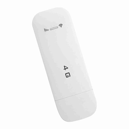 Großer Speicher, Plug-and-Play-Sharing-Funktion, 4G-LTE-Adapter, USB-Modem-Stick, für Heim-Desktop-Laptop-PC für Draußen und Drinnen Im Bus oder auf der Autofahrt (mit WLAN)
