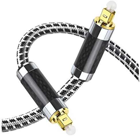 Homoyoyo 1 Audioleitung lichtwellenleiter glasfaserkabel optisches Stecker-zu-Stecker-Kabel optisches Audiokabel mini fernseher optisches kabel für soundbar Faserstecker auf Steckerkabel