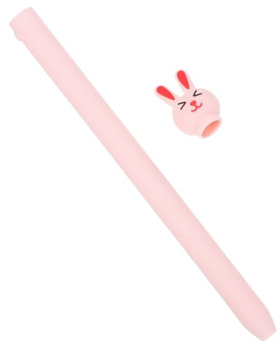 TINEASUR Funda De Silicona para Stylus Pen Protector Antideslizante y Resistente Caídas Compatible Pencil Diseño Divertido y Personalizable para Escritura y Dibujo