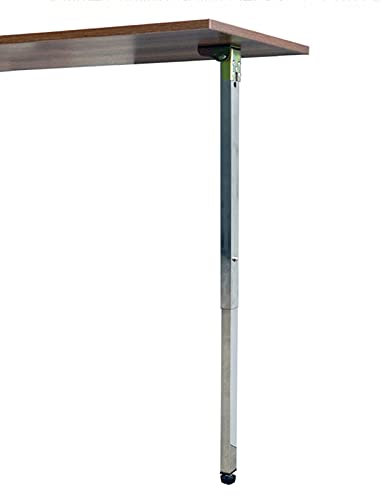 Edelstahl-Teleskop-Möbelbeine für DIY-Tische, verstellbare und faltbare 70 cm Beine für Esszimmer, Büro und Bartische