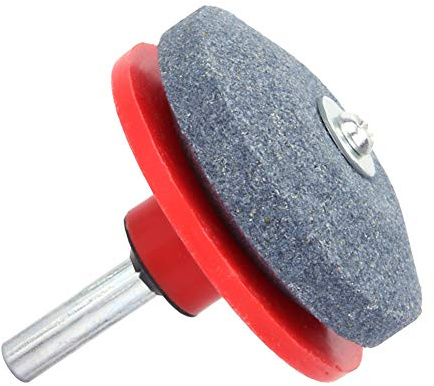 Meuleuse de Lame de Tondeuse Efficace, Outil de Perceuse électrique pour un Affûtage Rapide de la Lame de Tondeuse à Gazon (rouge)