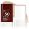 Stick Foundation + Tinted Sunscreen SPF 50+, Foundation & Concealer Stick with SPF, Sun Cream SPF50+, Tinted Sunscreen for Face, Non-Greasy, Matte Finish, Improve Skin Tone