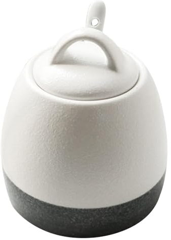 Sucrier avec couvercle, sucrier en céramique, sucrier japonais avec couvercle, sucrier en céramique, verseur de sucre, rangement de cuisine - Ensemble B-3 bleu et blanc(Blue and White B,One)