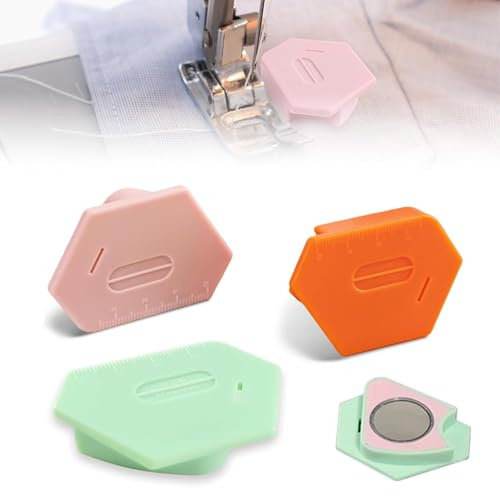 Astriva 3 pezzi guida magnetica per macchina da cucire per accessori da cucire, accessori da cucito per macchina da cucire, aiuto per cucire, guida magnetica per cucire